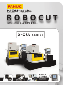 Robocut ciA-Series Catalog