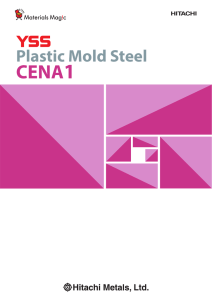 Plastic Mold Steel CENA1