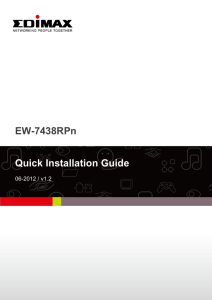 EW-7438RPn Quick Installation Guide