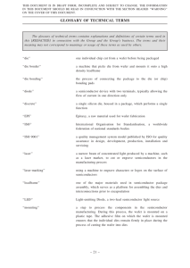 glossary of technical terms