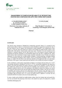 B3-206 Enhancement of Substation Reliability by Retrofitting