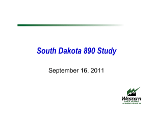 South Dakota 890 Study