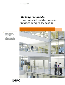 Making the grade: How financial institutions can improve