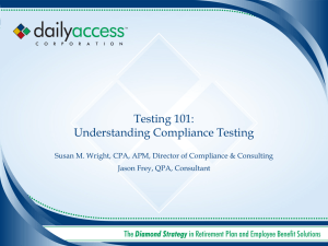 Testing 101: Understanding Compliance Testing