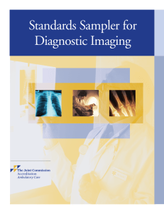 Standards Sampler for Diagnostic Imaging