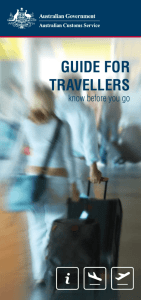 Guide for travellers