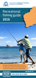 Recreational fishing guide