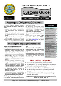 Customs Guide - Ghana Revenue Authority