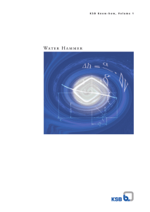 water hammer