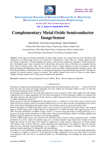 Complementary Metal Oxide Semiconductor ImageSensor