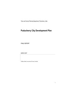 Puducherry City Development Plan