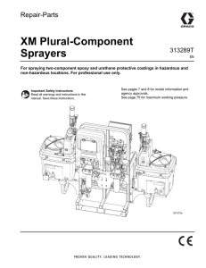 313289T - XM Plural-Component Sprayers, Repair