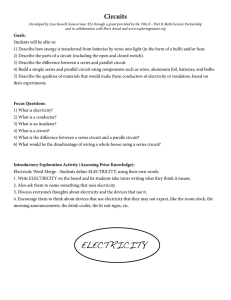 electricity - Exploring Nature