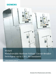 NXAirS Withdrawable Medium-Voltage Circuit