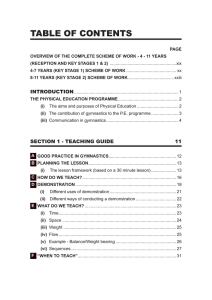 TABLE OF CONTENTS - Val Sabin Publications and Training