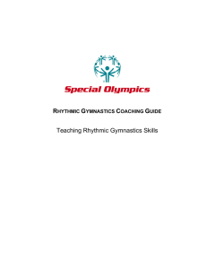 Teaching Rhythmic Gymnastics Skills