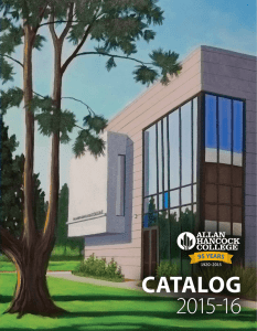 catalog 2015-16 - Allan Hancock College