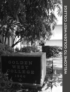 2015-16 Catalog PDF - Golden West College Catalog