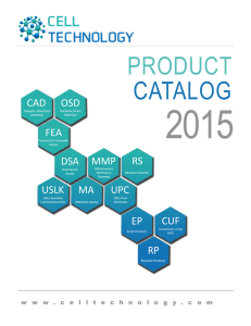 Product Catalog - Cell Technology