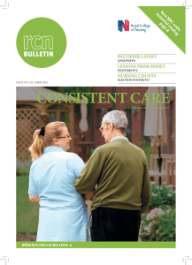CONSISTENT CARE - Royal College of Nursing