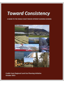 Toward Consistency - Cradle Coast Authority