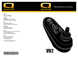 VR2 Controller - Pride Mobility