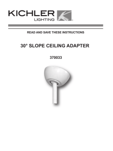 370033 - 30 Degree Slope Adaptor