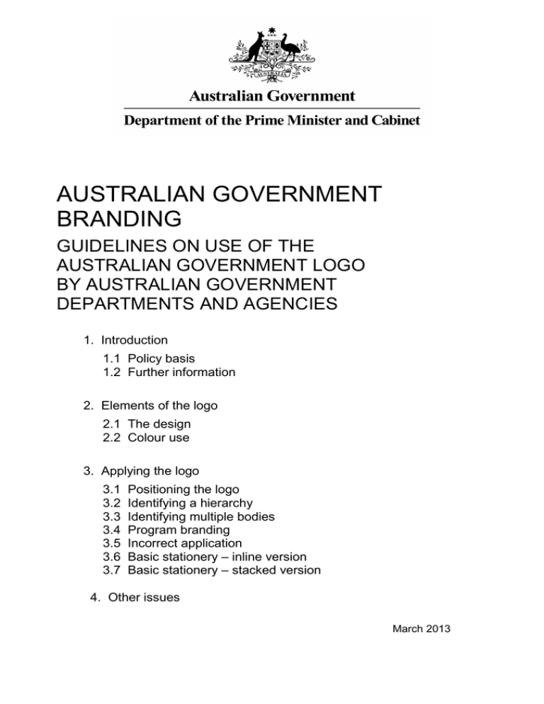 Australian Government Branding Guidelines