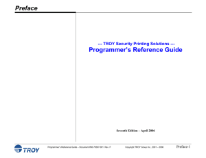 PCL Programmer`s Reference Guide