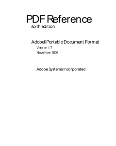 PDF Reference