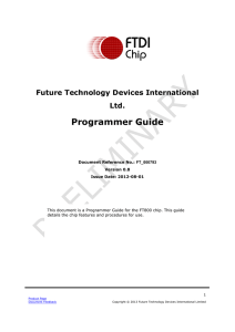 FT800 Programmer Guide