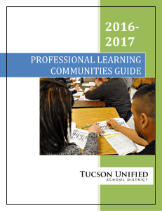 professional learning communities guide