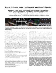 P.I.A.N.O.: Faster Piano Learning with Interactive Projection