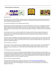 Read to Learn - Florida Department of Education