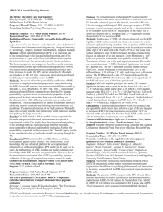 ARVO 2014 Annual Meeting Abstracts 242 Retina: physiology and