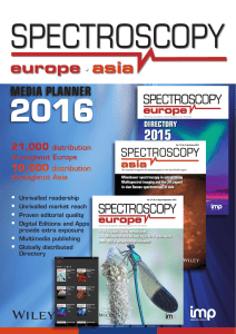 Spectroscopy Europe and Spectroscopy Asia