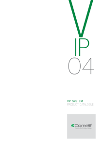 ViP SYSTEM PRODUCT CATALOGUE