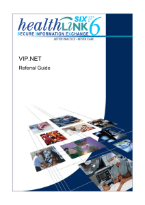 VIP.NET - HealthLink