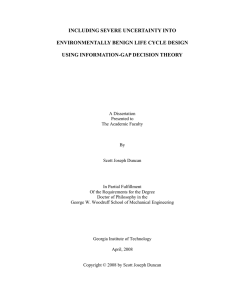 Assessing Multiple Info-Gap Uncertainties