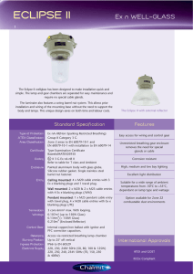 Datablad Chalmit Eclipse II