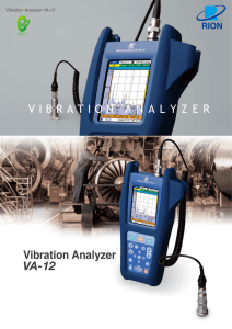 VIBRATION ANALYZER Vibration Analyzer