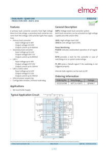 E522.51 1/40 Features Applications Typical Application Circuit