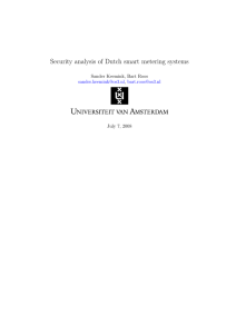 Security analysis of Dutch smart metering systems