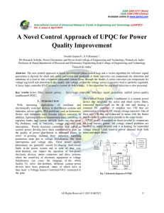 A Novel Control Approach of UPQC for Power Quality