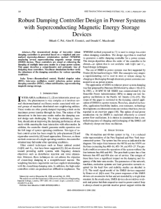 Robust damping controller design in power systems with