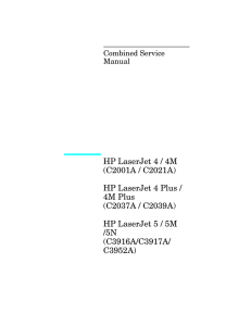 HP LaserJet 4 / 4M