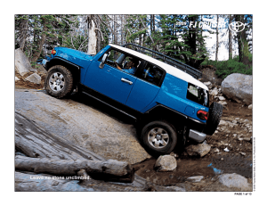 fj cruiser - Toyota Certified Used Vehicles