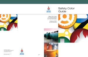 Safety Color Guide - Sherwin