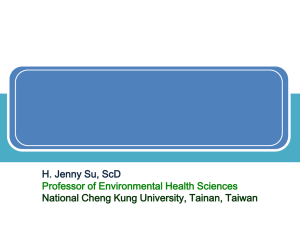 Jenny Su, National Cheng Kung University