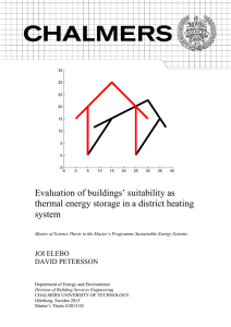 Evaluation of buildings suitability as artificial